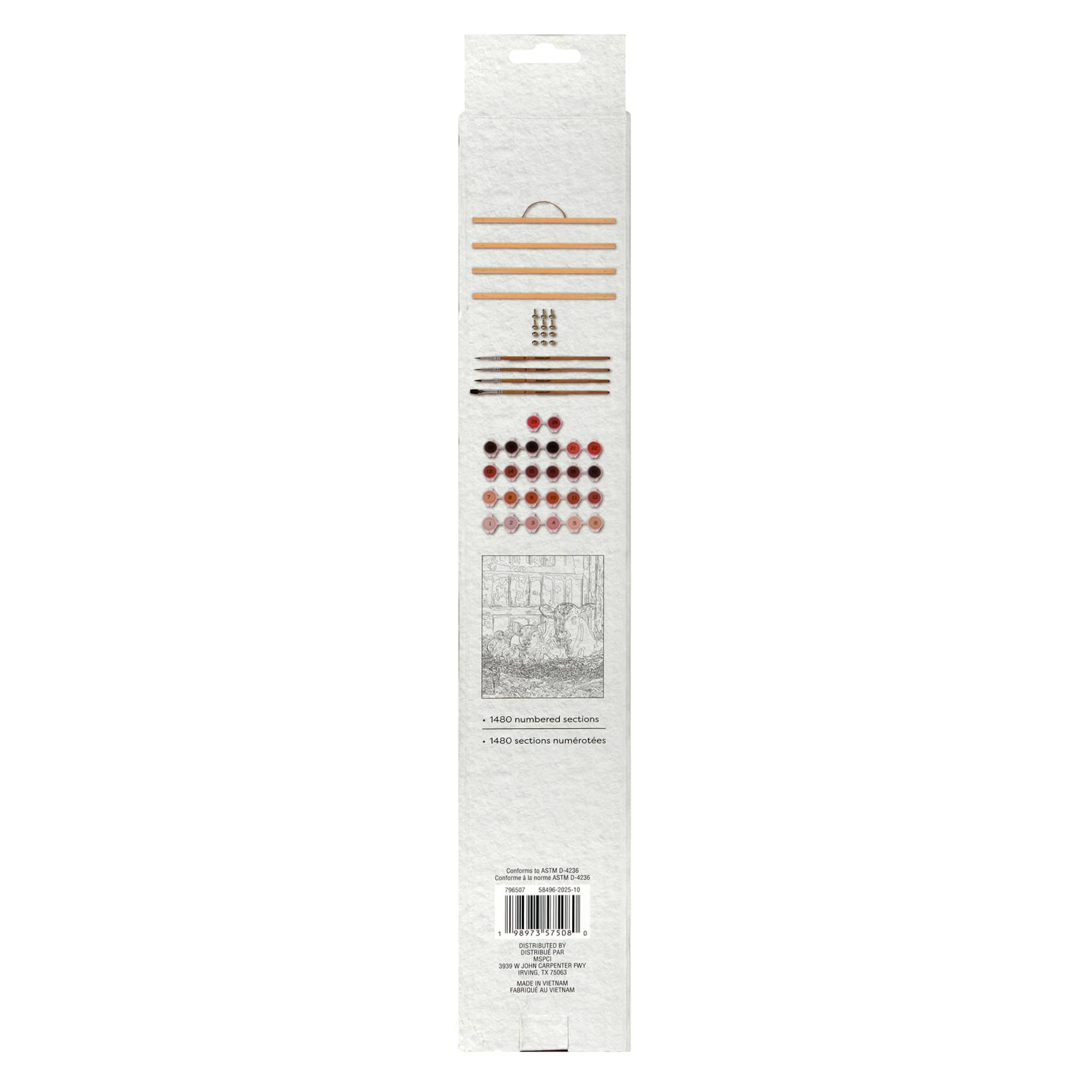 16" x 20" Farm Animals Paint-by-Number Kit by Artist's Loft®